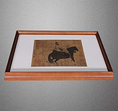 武进书画装裱配框服务案例